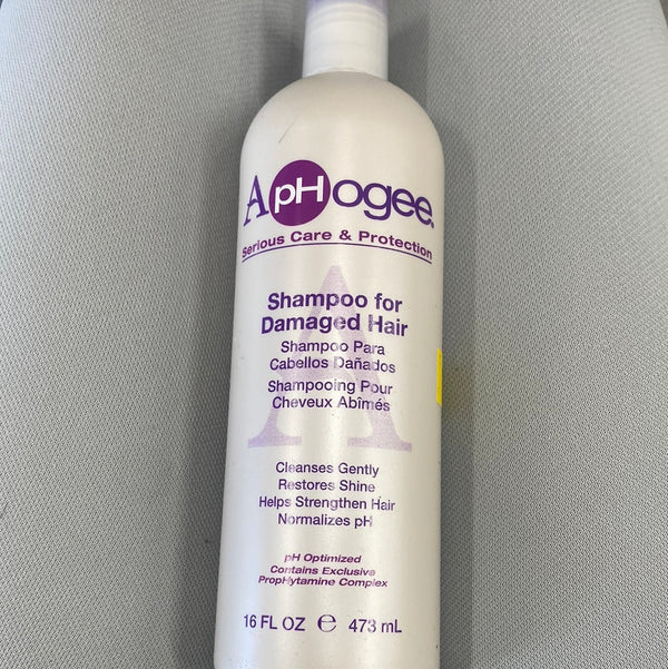 Aphogee shampoo for damaged hair