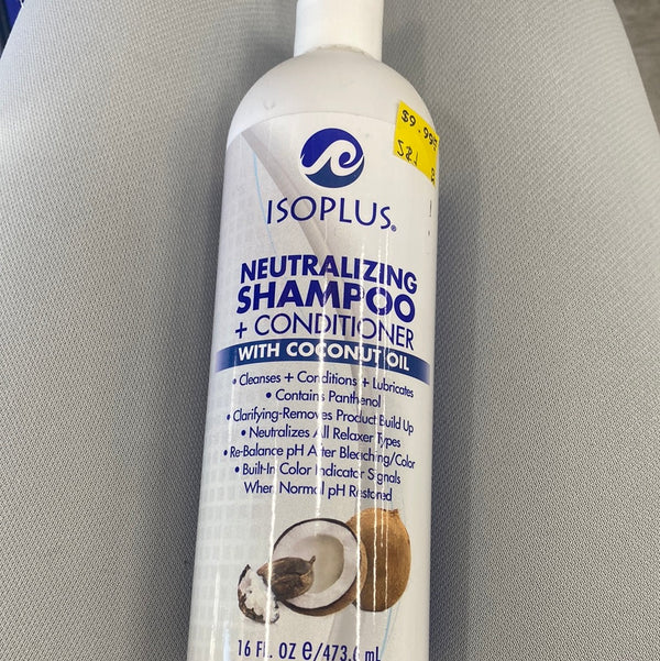 Isoplus neutralizing shampoo + conditioner