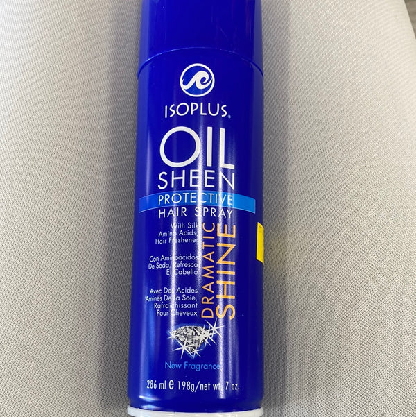 Isoplus oil sheen protective hair spray