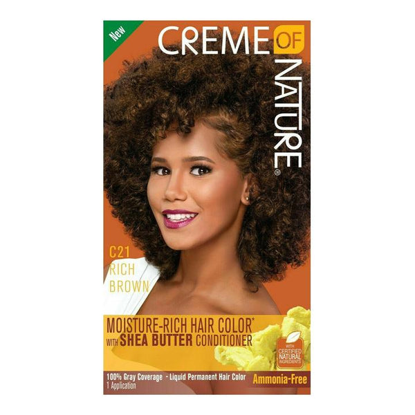 Creme Of Nature Moisture Rich Hair Color - Rich Brown