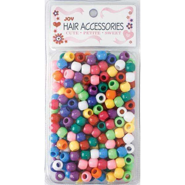 Joy Round Plastic Beads Large Size 240 Ct Solid Asst Color