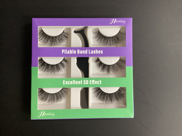 Hushlibaby Excellent 5D Effect 3X Lashes w/ tool