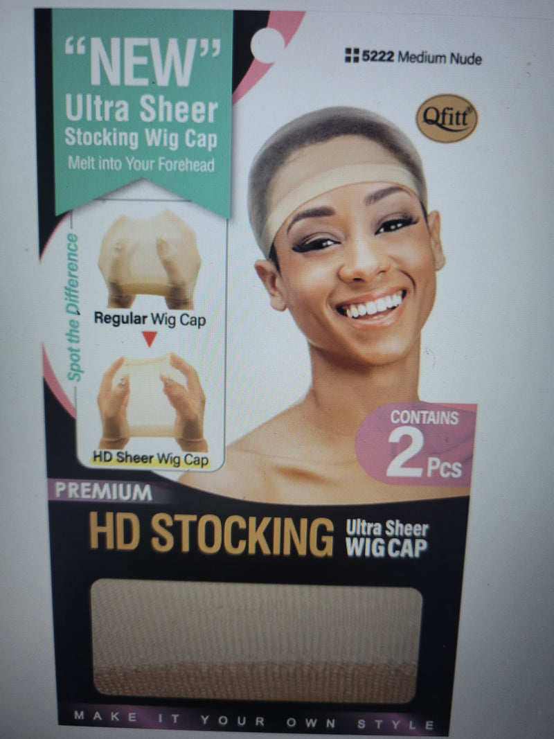 HD Stocking Ultra Sheer Wig Cap