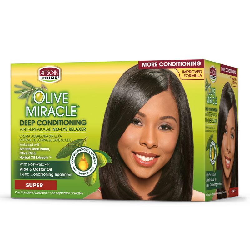 African Pride Olive Miracle Deep Conditioning Relaxer