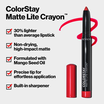 Revlon ColorStay Matte Lite Lip Crayon