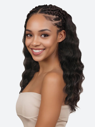 Cleopatra 100% Human Hair Bulk French Loose Deep 18”