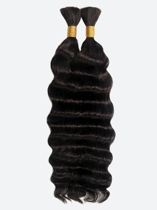 Cleopatra 100% Human Hair Bulk French Loose Deep 18”