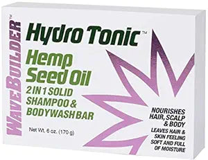 Wave Builder Hydro Tonic 2 in 1 Solid Shampoo and Bodywash Bar