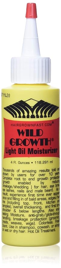 Wild Growth  Light Hair Oil