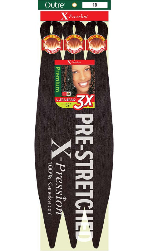Outre X-Pression Pre-Stretched Braiding Hair 72" 3X