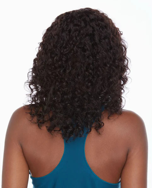 Elegante Brazilian Remy 100% Human Hair Free Part Lace Front Wig Wet & Wavy HLP Cuban (1611)