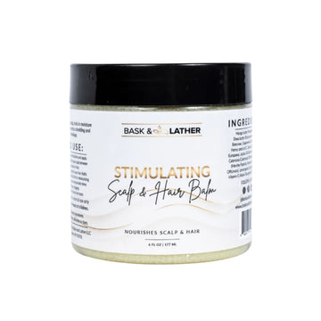 Bask & Lather Stimulating Scalp & Hair Balm 6 FL OZ