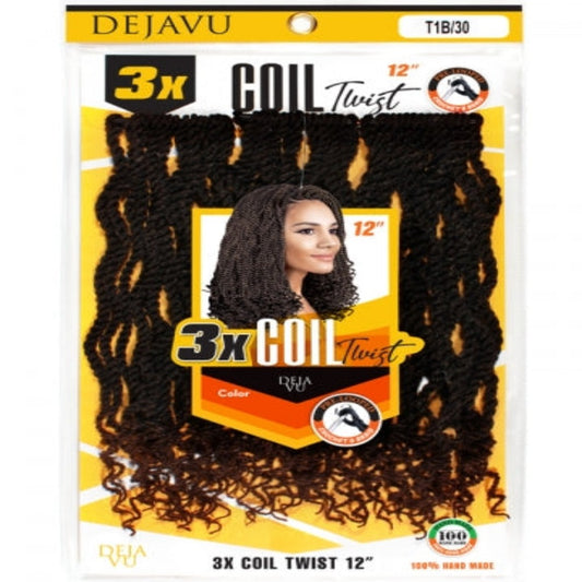 Deja Vu 3X Coil Twist 12"