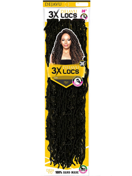 Deja Vu 3 X Crochet FAUX Locs 36"