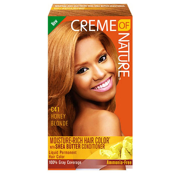 Creme Of Nature Moisture Rich Hair Color Honey Blonde C41