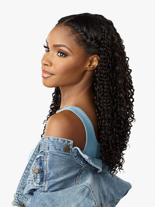 Sensationnel Curls & Kiks, Dream Chaser 14" Synthetic Textured Clip-Ins