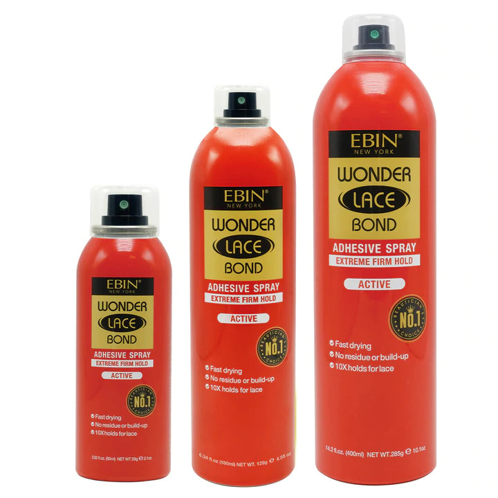Wonder Lace Bond Wig Adhesive Spray - Extreme Firm Hold Active (6.34 oz.)