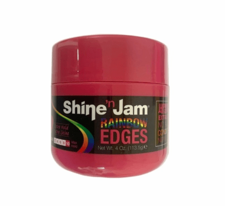 Shine 'n Jam Rainbow Edges Strawberry Gel Extra, Extra Hold Level 10
