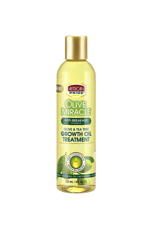 African  Pride Olive Miracle Anti-Breakage Olive & Tea Tree Growth Oil