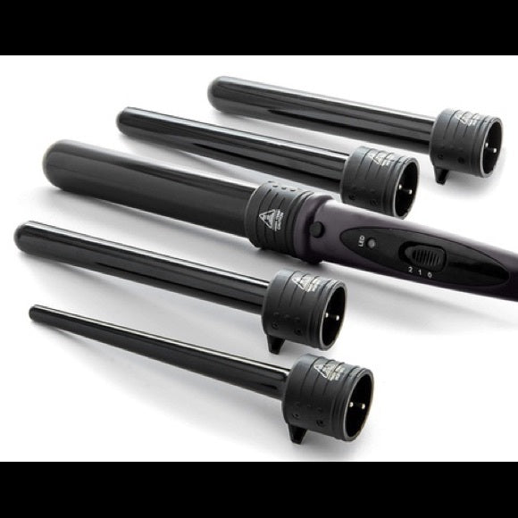 Marquee 5 in 1 Curling Wand set - Black