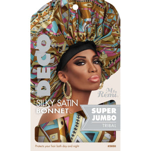 Ms. Remi Deco Silky Satin Bonnet X-Jumbo Assorted Color