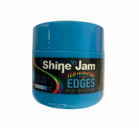 Shine 'n Jam Rainbow Edges Blueberry Blast Gel Extra, Extra Hold Level 10