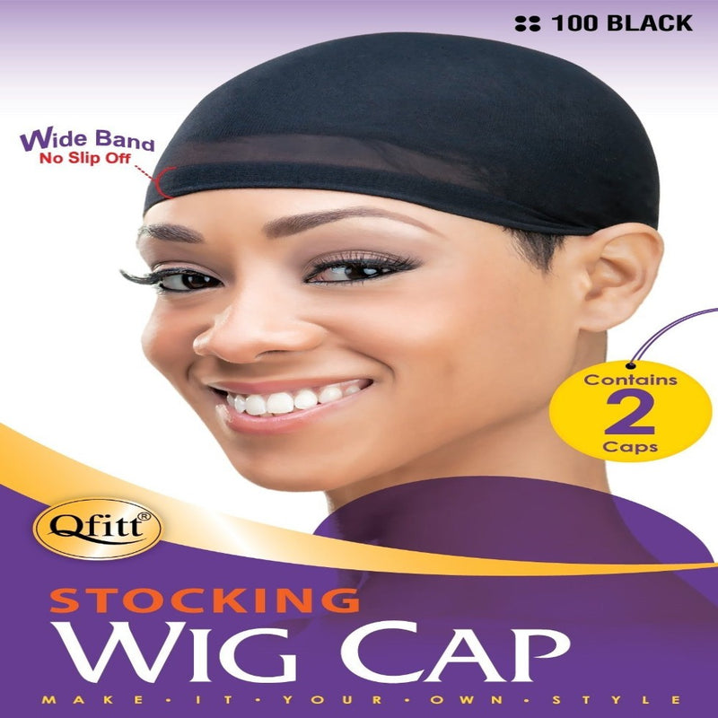 Stocking Wig Cap / Black