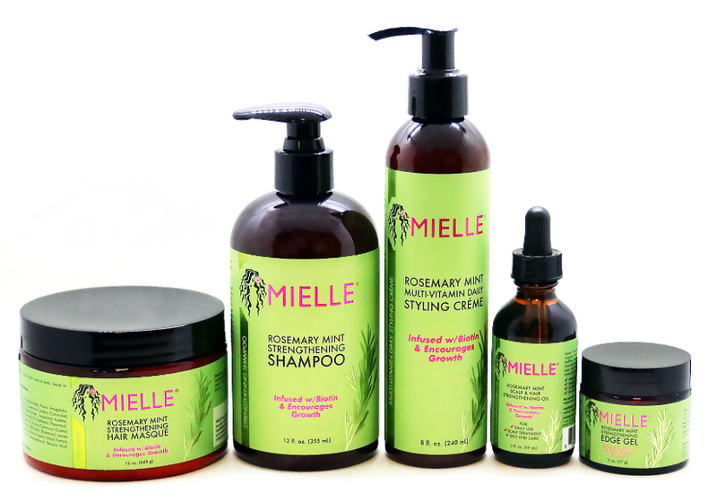 Mielle Rosemary Mint Light Scalp & Hair Strengthening Oil - 2.0 fl oz